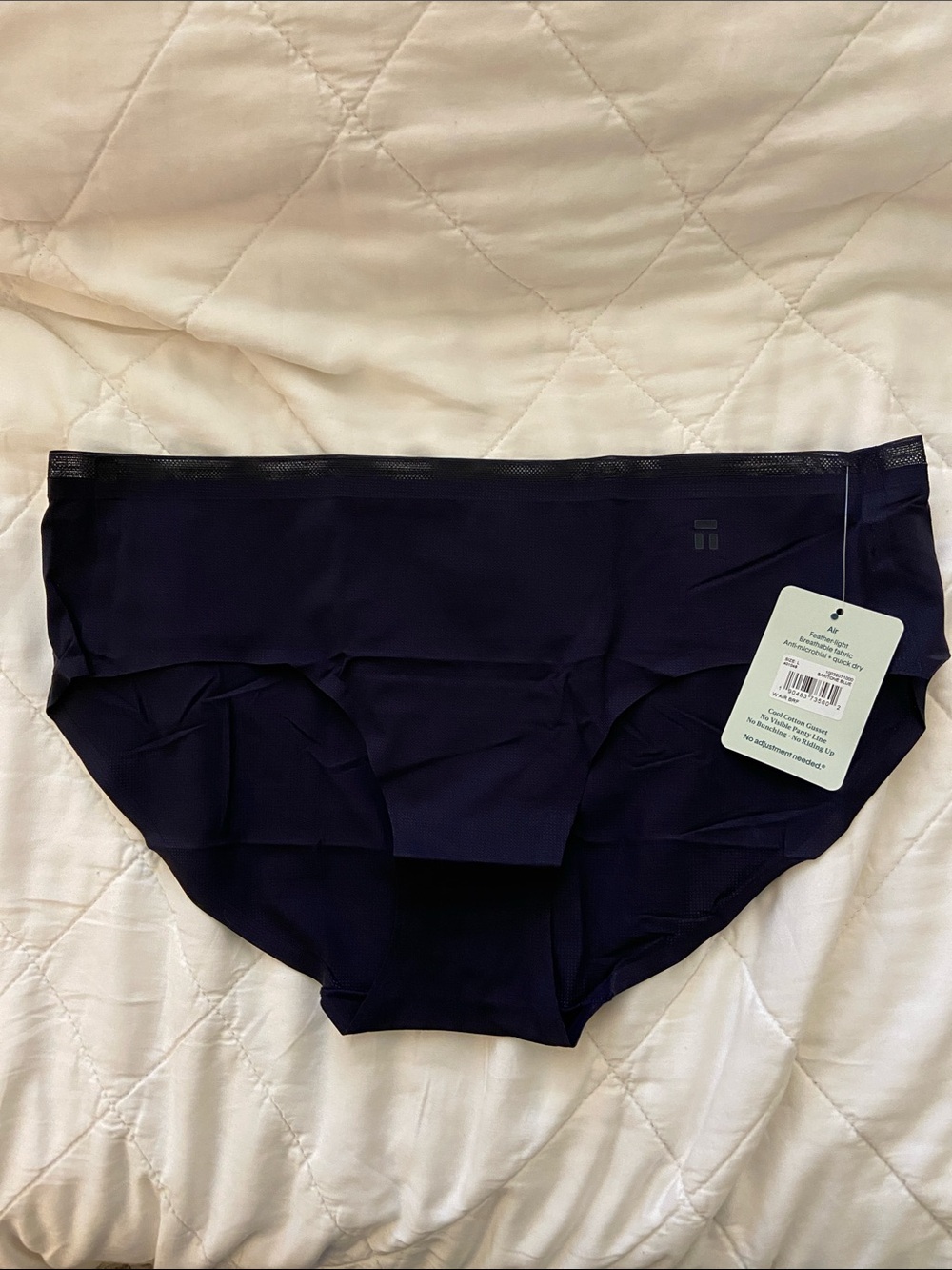 Tommy John Navy Blue Packaged Underwear (L) NWT